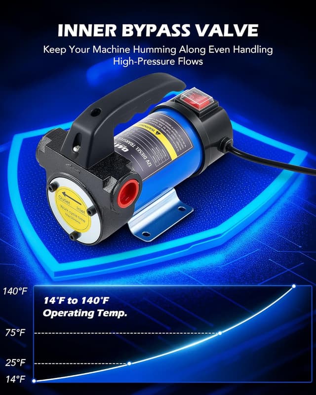 Thumbnail 4 de Orion Motor Tech 12V Diesel Transfer Pump ⛽