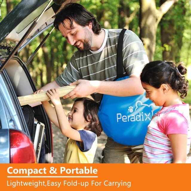 Thumbnail 6 de Peradix 4-in-1 Pop Up Paddling Pool & Ball Pit Tent with UV Canopy and Mosquito Net