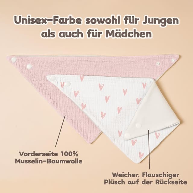 Thumbnail 4 de Susurration Lätzchen Baby Dreieckstuch 36 Monate