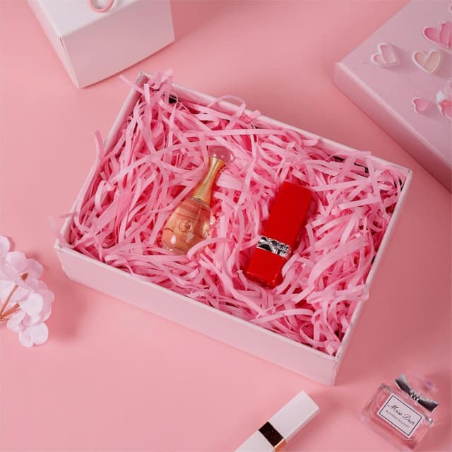 Detalle de JeeMooTown 500 g geschreddertes Papier Rosa