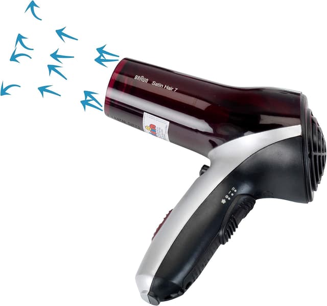 Detalle de Theo Klein Mega Set 5873 „Braun Satin Hair 7“ mit Haarglätter, Fön & Zubehör (ab 3 Jahren)