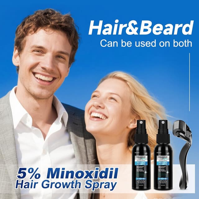 Thumbnail 6 de 5% Minoxidil Hair Growth Spray (Men & Women) with Biotin, 60ml