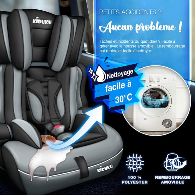 Thumbnail 5 de KIDUKU Siège auto 9-36 kg 👶