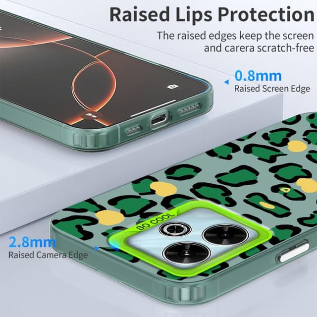 Detalle 2 de Tedyhulle 2er Handyhülle für Xiaomi Redmi 13 4G