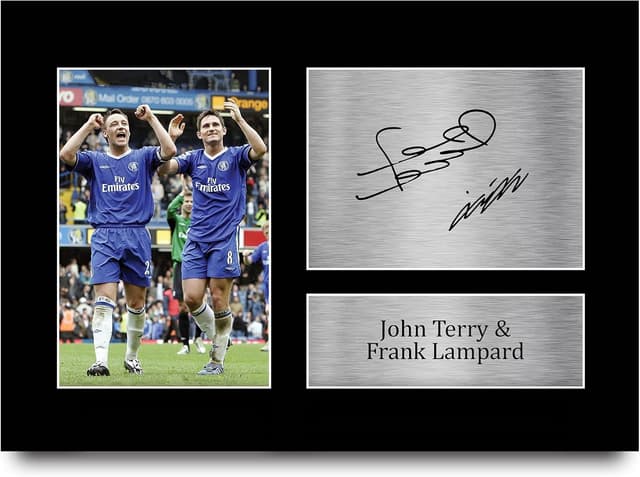 Imagen de HWC Trading A4 John Terry & Frank Lampard signed print en OfertitasTOP
