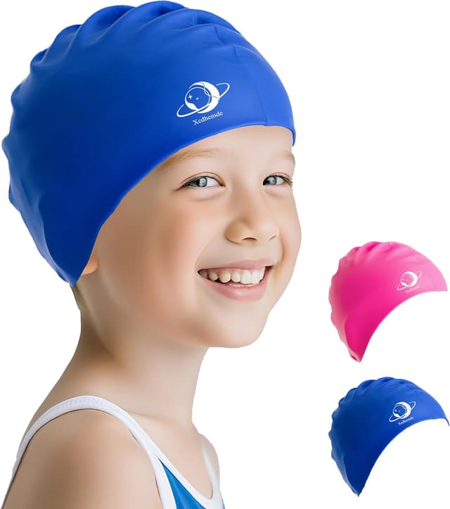 Imagen de Xcdhemde Bonnet de Bain Enfant silicone en OfertitasTOP