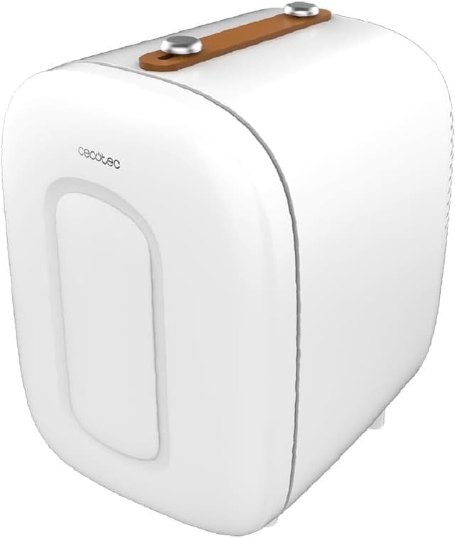 Detalle de Mini réfrigérateur Cecotec Bolero MiniCooling 4 L (Bora White) 12V-220V, refroidissement et chauffage