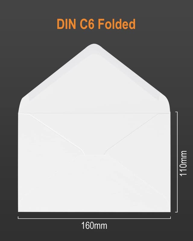 Detalle 2 de Noa Home Deco Sobres C6 100 uds papel kraft