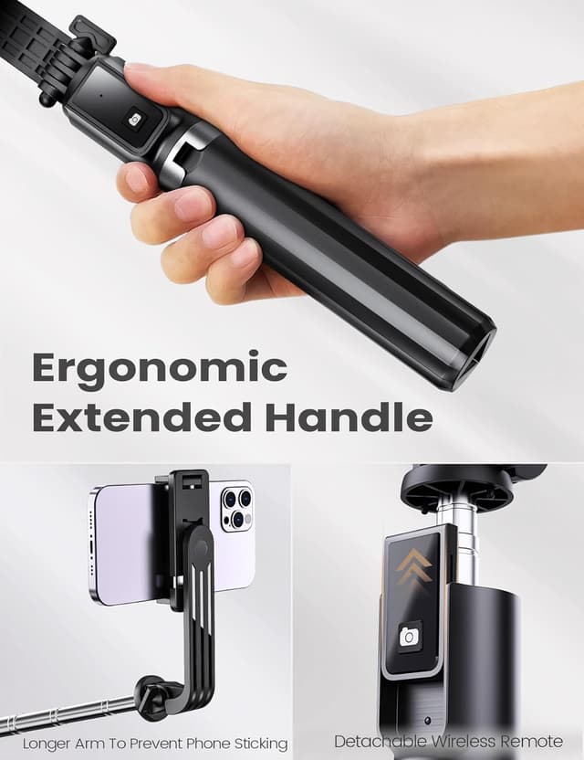 Detalle 2 de ANXRE ST01 Selfie Stick Tripod 41.7