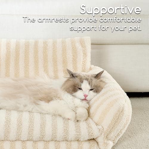 Thumbnail 3 de Hollypet Cat Bed Fluffy Plush, 25x20x13 inch ⚙