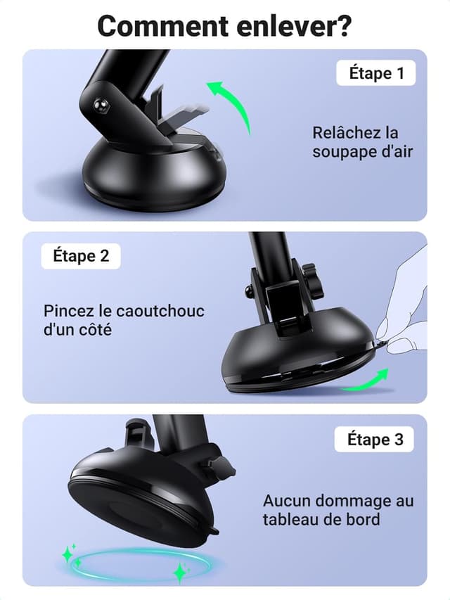 Thumbnail 6 de UGREEN Support téléphone 360°