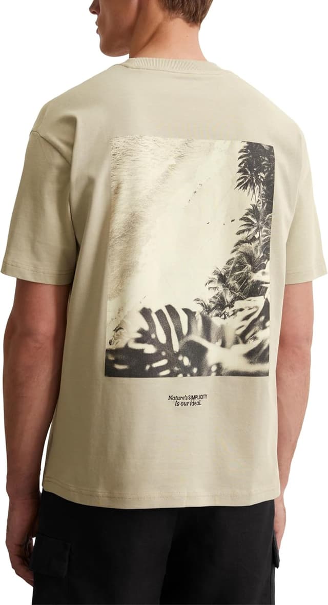 Thumbnail 3 de Marc O'Polo Herren T-Shirt Rücken-Print Relaxed Fit