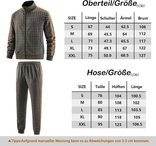 Thumbnail 5 de W JIANWANG Trainingsanzug Herren