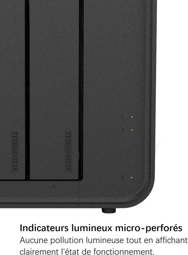 Detalle 2 de TERRAMASTER D2-320 USB 3.2 10Gbps Box RAID