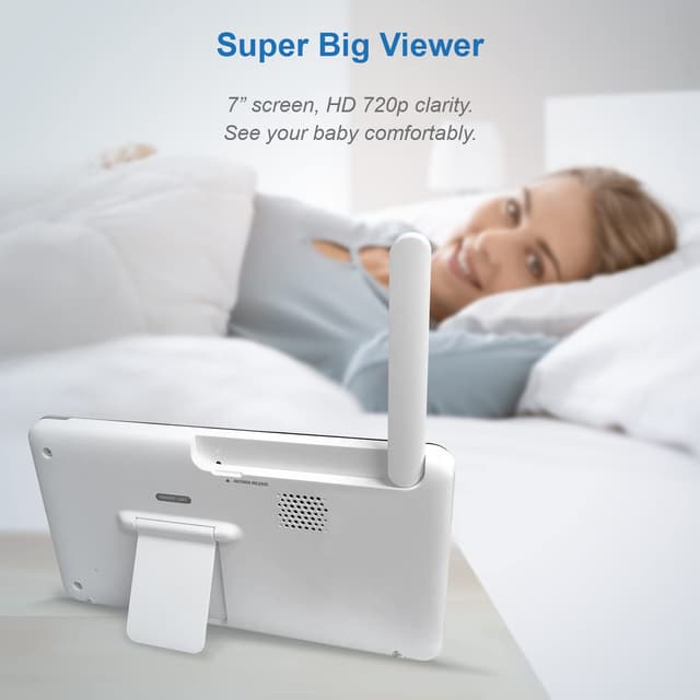 Thumbnail 1 de VTech RM7764-2HD 7" Baby Monitor