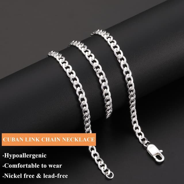 Thumbnail 6 de Rajputana S925 Cuban chain 28 inch