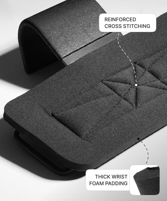 Detalle de DMoose weight lifting hooks pair, 500 lbs