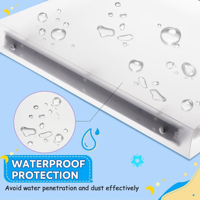 Detalle de Lictin Trading Card Sleeves & Binder Album (Transparent Waterproof, 540 pockets)