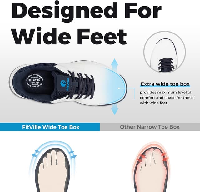 Detalle 2 de Extra Wide Fit golf trainers for men