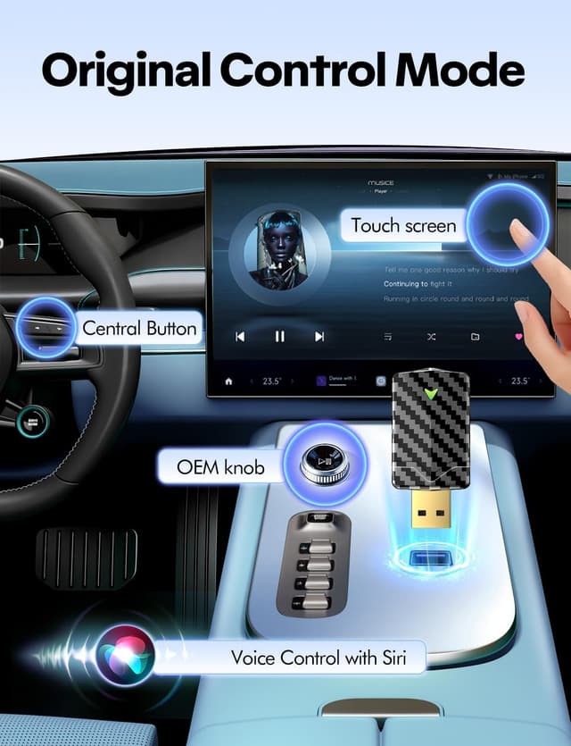 Thumbnail 4 de 2025 Pro Mini Wireless CarPlay Adapter