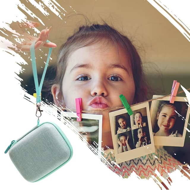 Thumbnail 6 de XANAD Digitalkamera Hülle & Tasche für Kodak Pixpro FZ55/FZ45 (grün) – kompakte Schutzhülle für Kinder, Vlogging & Kompaktkameras