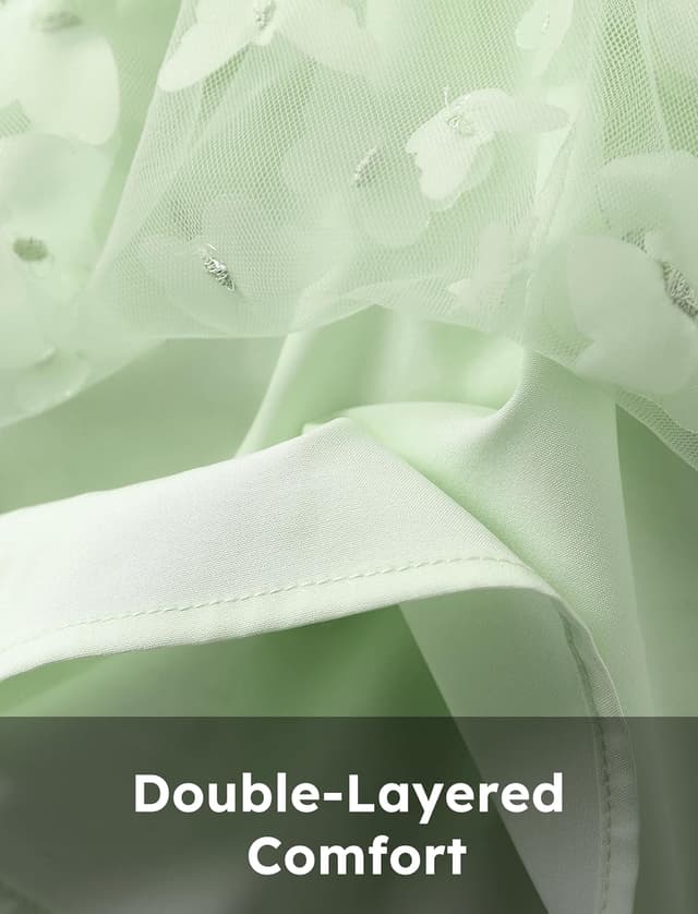 Detalle 2 de PATPAT Abito principessa baby girl in tulle con pom pom e stampa a stelle, manica corta