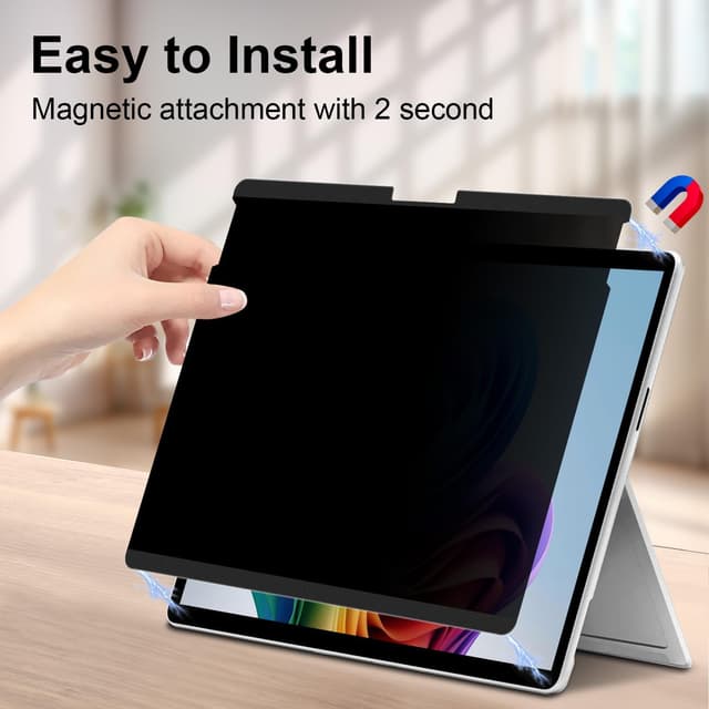 Detalle de STARY Magnetic Privacy Screen for 13-inch Surface Pro 8/9/10/11/X