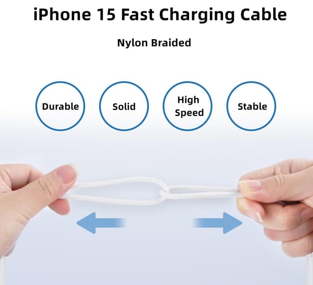 Thumbnail 2 de USB C auf USB C Kabel 2M 60W