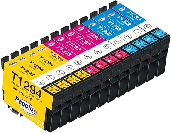 Imagen de Paeolos T1295 Multipack de cartuchos de tinta 🖊️ en OfertitasTOP