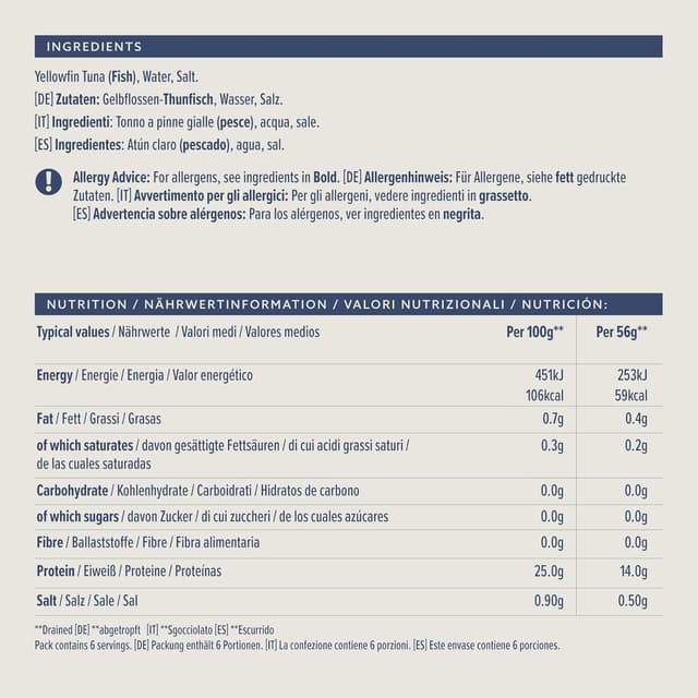 Thumbnail 2 de Amazon MSC Atún Claro Al Natural, Pack 6x80g 🐟