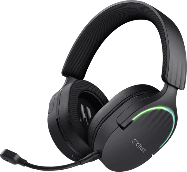 Detalle de Trust Fayzo GXT491 kabelloses Headset (PC & PlayStation) Schwarz