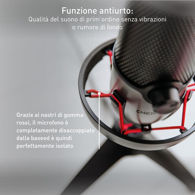 Detalle 2 de Microfono USB Cherry UM 6.0 Advanced per streaming