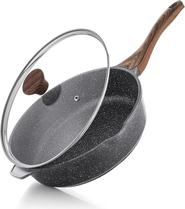 Detalle de SENSARTE 12-inch Nonstick Deep Frying Pan