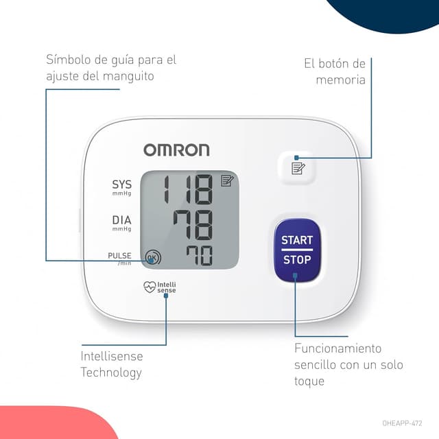 Thumbnail 3 de OMRON RS1: Monitor de presión arterial compacto para muñeca 🩺