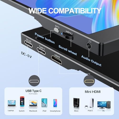 Thumbnail 2 de MOMODS Monitor Portátil 15.6" IPS FHD 🎮, HDMI/USB-C