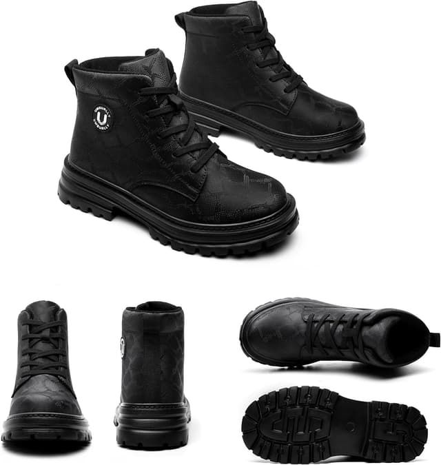 Thumbnail 6 de Chaussures de sécurité femmes NBOFIEHY imperméables, antidérapantes avec embout en acier et semelle anti-perforation en Kevlar