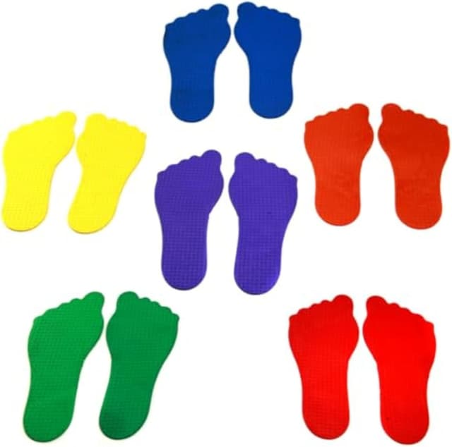 Detalle de GSi Spot Markers for Kids – Non-Toxic Non-Slip Hand & Arrow Markers for Preschool Learning