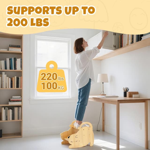 Thumbnail 5 de COSYLAND Toddlers Step Stool