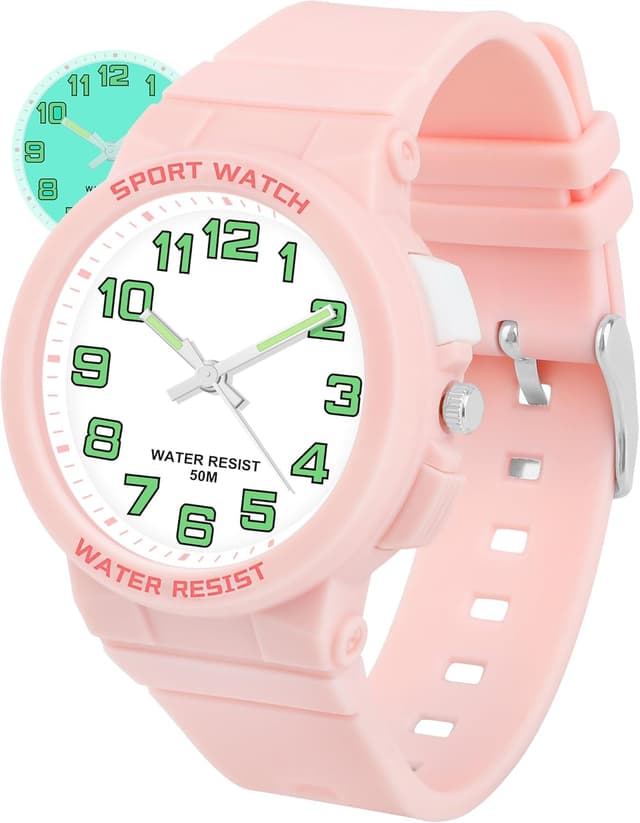 Detalle de Kinderuhr mit Licht 50 m wasserdicht