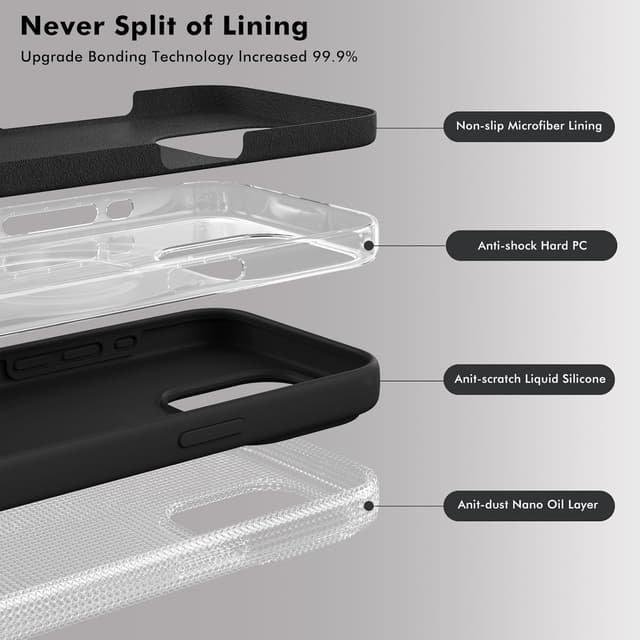 Detalle 1 de iPhone 15 Pro silicone case, 6.1 in slim