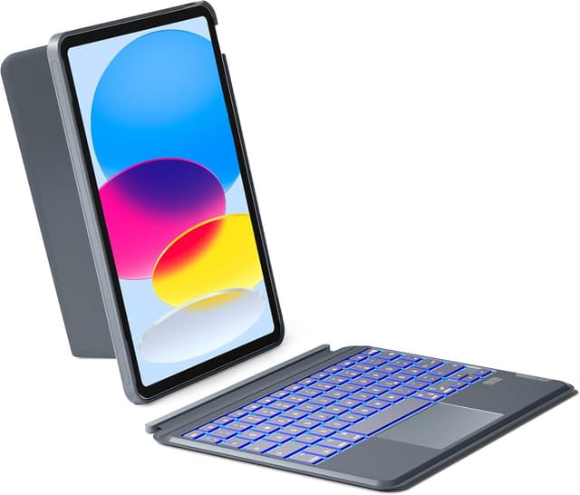 Detalle de Inateck Hülle mit Tastatur iPad 11 Zoll A16