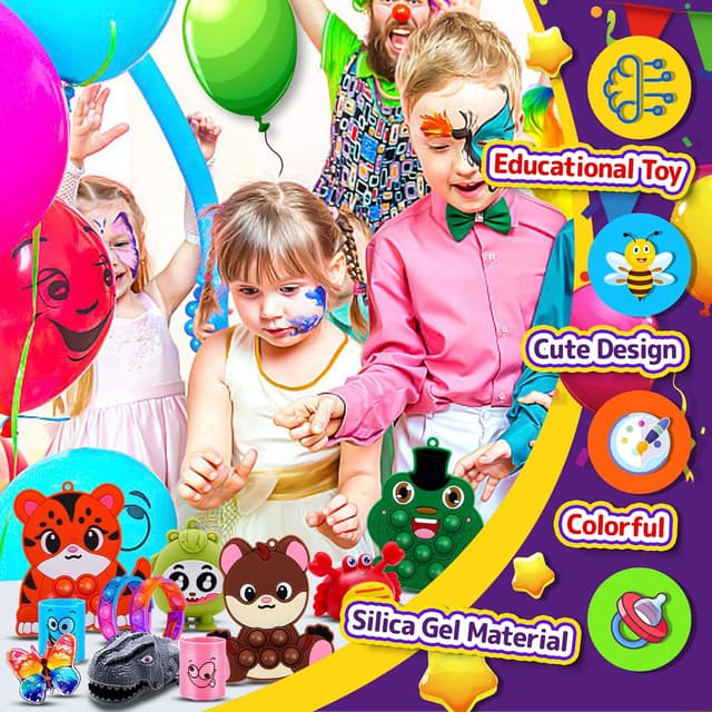 Thumbnail 5 de 1000 PCS Party Favors Bulk Fidget Toys for Kids