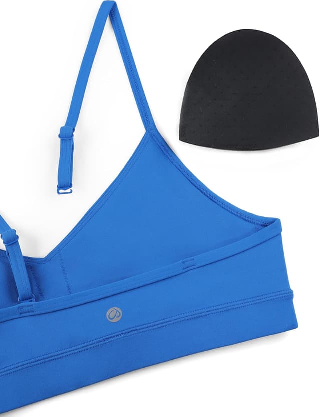 Detalle de CRZ YOGA Butterluxe V collo reggiseno sport con imbottiture rimovibili