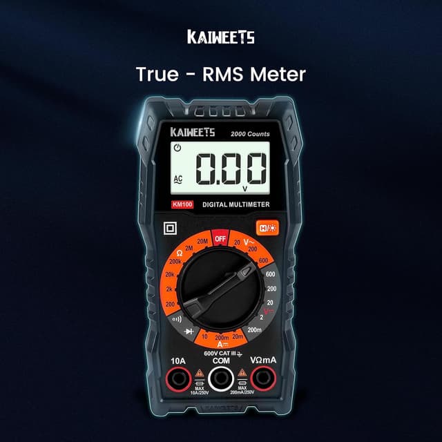 Thumbnail 6 de KAIWEETS MINI TRMS 2000 multimetro portatile 📟