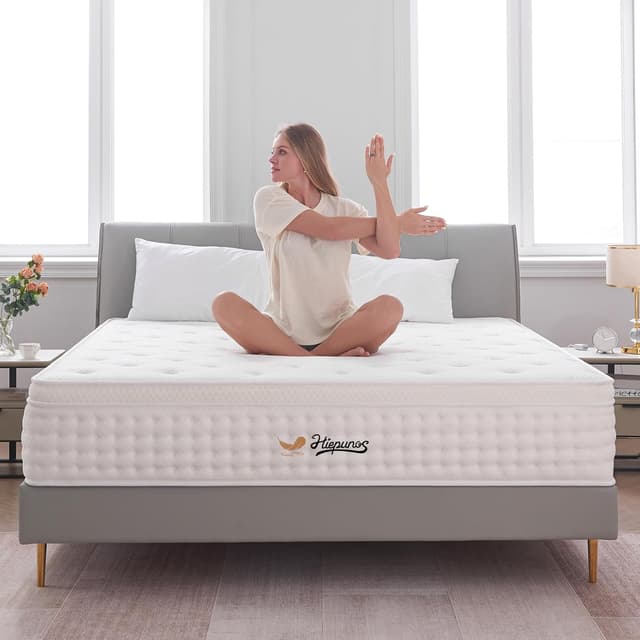 Thumbnail 6 de King Size hybrid memory foam mattress 10.2in