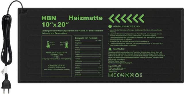 Imagen de HBN Heizmatte 17,5 W 25,4 x 52,7 cm en OfertitasTOP