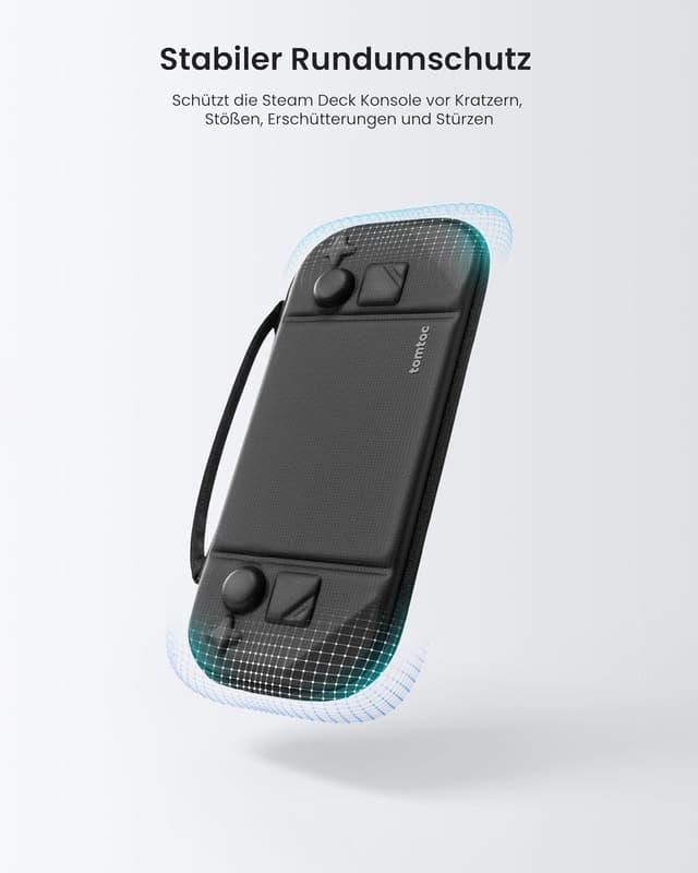 Detalle 2 de tomtoc Slim Tasche Steam Deck Hülle
