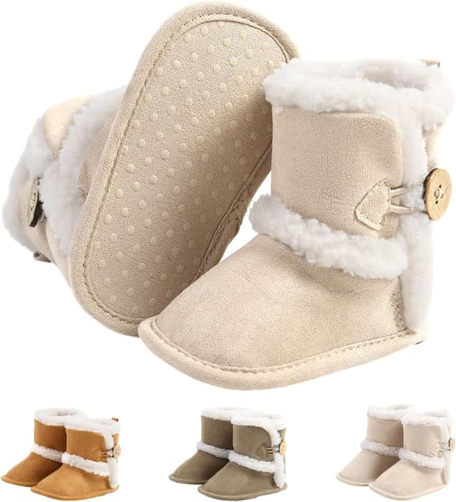 Detalle de outfit spring Winter Fleece Booties