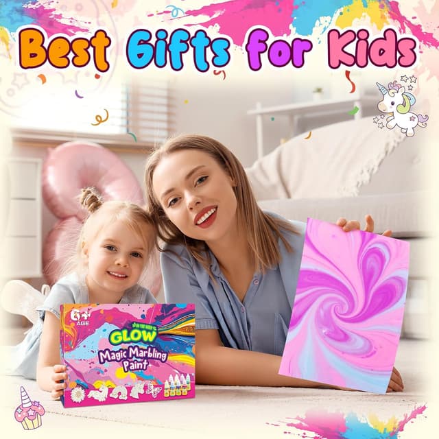 Thumbnail 6 de Hapikids Water Marbling Paint for Kids ๐จ