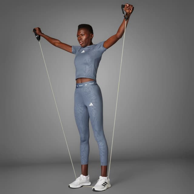 Thumbnail 3 de Adidas Techfit Printed camiseta deportiva 🧥